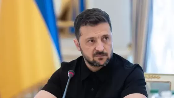 الرئيس الأوكراني فلاديمير زيلينسكي