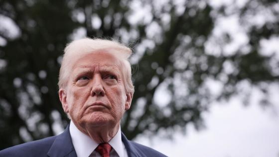 الرئيس الأمريكي دونالد ترامب