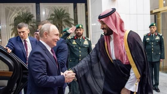 محمد بن سلمان وفلادمير بوتين