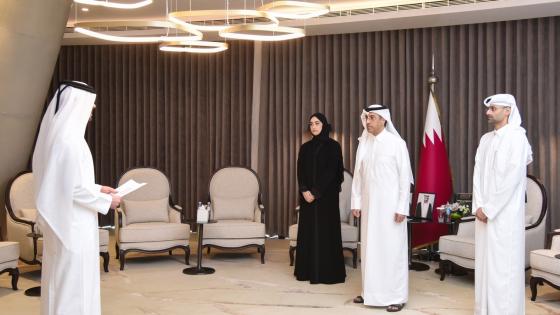 جانب من تأدية اليمين القانونية