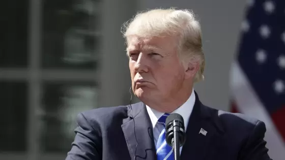 الرئيس الأمريكي دونالد ترامب