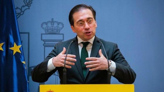 وزير الخارجية الإسباني خوسيه مانويل ألباريس