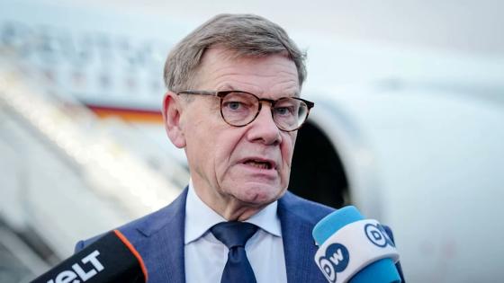 يوهان فاديفول وزير الخارجية الألماني