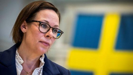 ماريا مالمير ستينرغارد وزيرة خارجية السويد