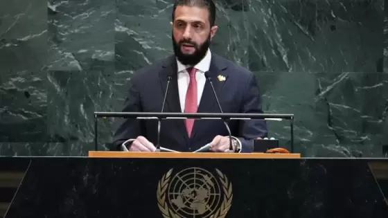 الرئيس السوري أحمد الشرع