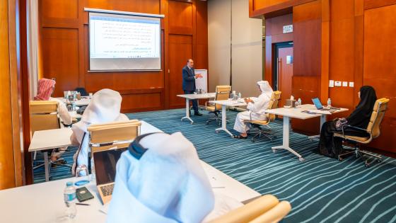 جانب من البرنامج التدريبي