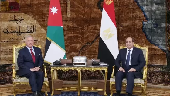 عبد الفتاح السيسي والملك عبدالله الثاني