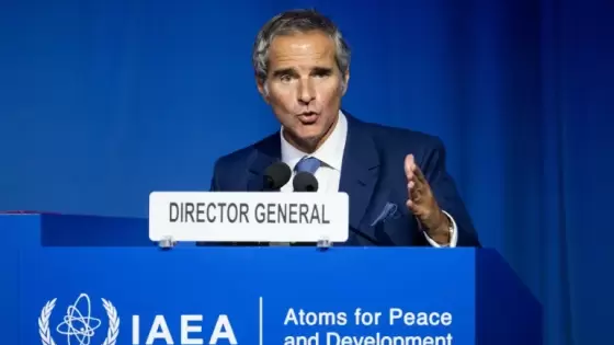 المدير العام للوكالة الدولية للطاقة الذرية رافائيل غروسي