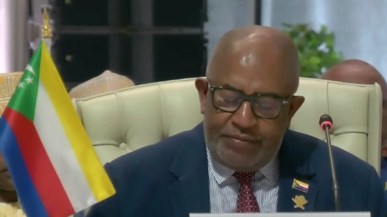 رئيس جمهورية جزر القمر عثمان غزالي