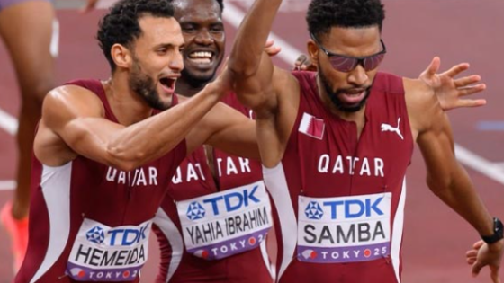 المنتخب القطري لسباقات التتابع