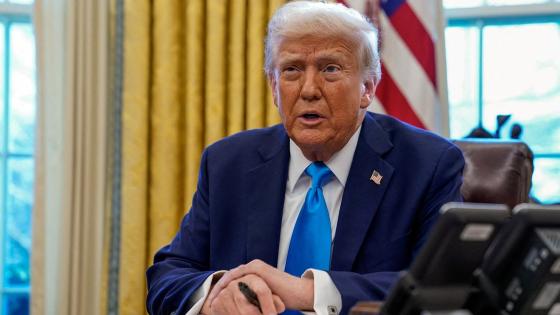 الرئيس الأمريكي دونالد ترامب