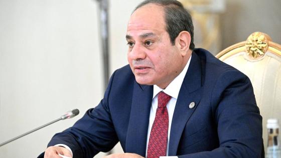 الرئيس المصري عبد الفتاح السيسي