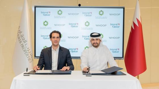 جانب من توقيع الشراكة