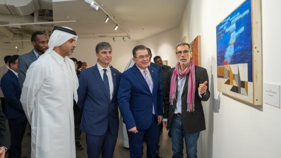 جانب من المعرض