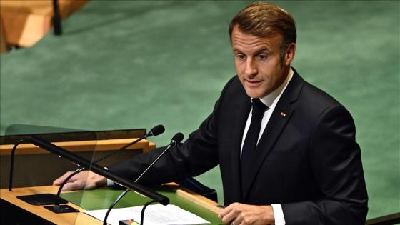 الرئيس الفرنسي إيمانويل ماكرون