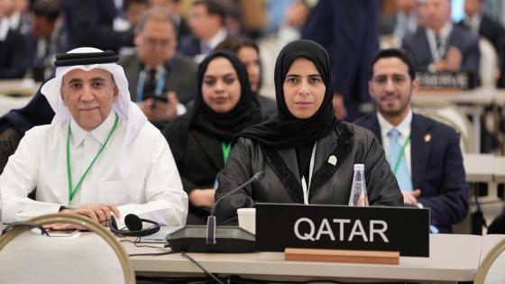 جانب من مشاركة سعادة وزير التربية والتعليم في المؤتمر