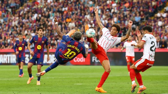 جانب من المباراة