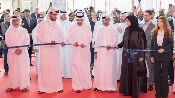 جانب من افتتاح المعرض