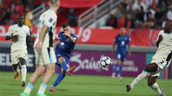 جانب من المباراة