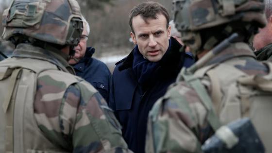 الرئيس الفرنسي إيمانويل ماكرون