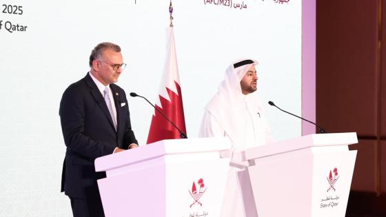 جانب من المؤتمر الصحفي