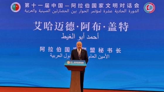 أحمد أبو الغيط الأمين العام للجامعة العربية