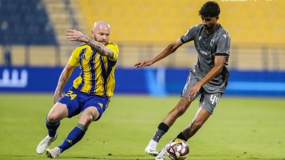 لقطة من المباراة