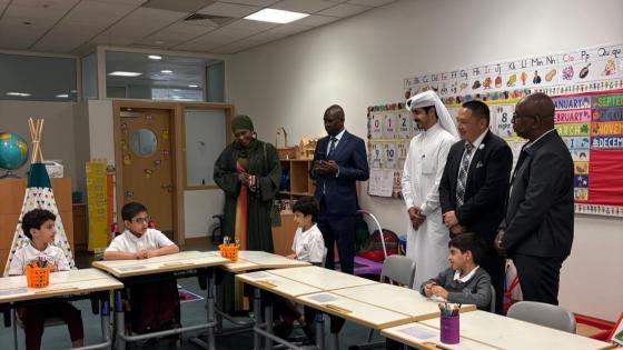 جانب من الزيارة