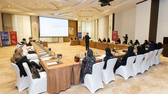 جانب من الورشة