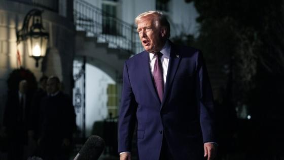 الرئيس الأمريكي دونالد ترامب