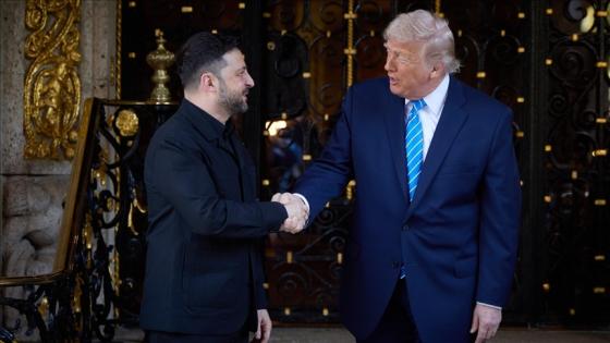 دونالد ترامب وفلاديمير زيلينسكي