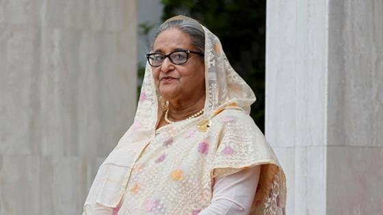 الشيخة حسينة واجد رئيسة وزراء بنغلاديش السابقة