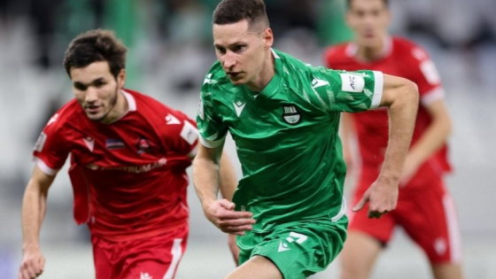 جانب من المباراة