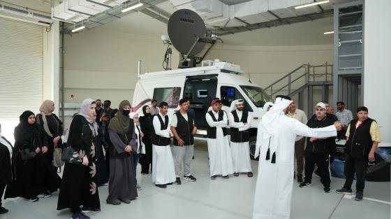 جانب من الزيارة