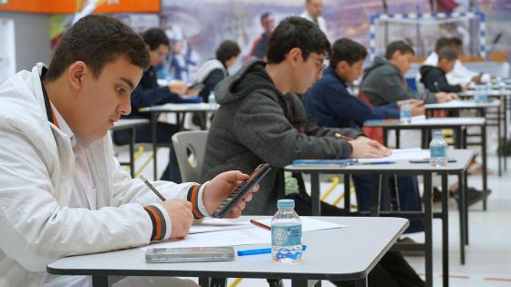 جانب من  أولمبياد الفلك والفيزياء الفلكية