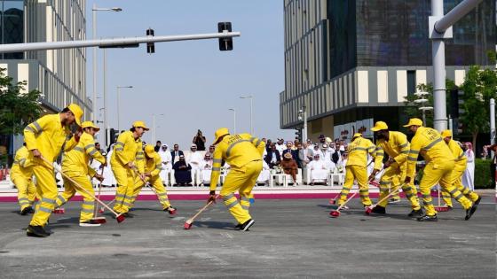 جانب من المسيرة