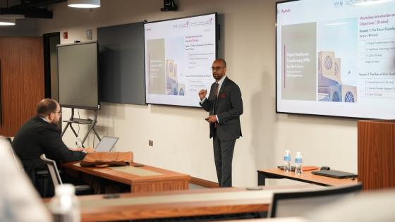 جانب من أعمال الورشة