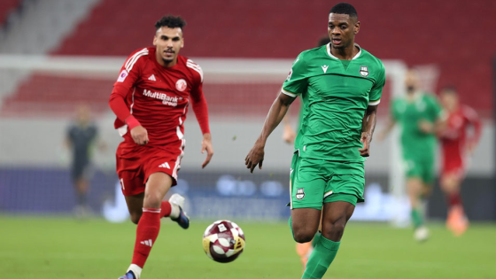 جانب من المباراة