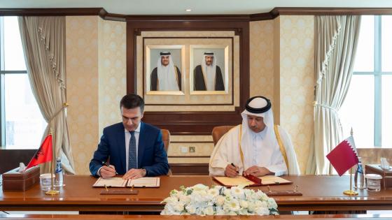 جانب من توقيع مذكرة التفاهم