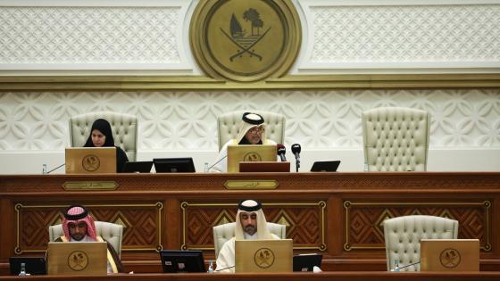 جانب من الجلسة الأسبوعية لمجلس الشورى