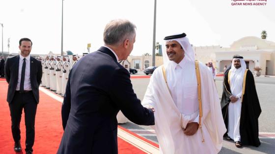 جانب من مراسم المغادرة