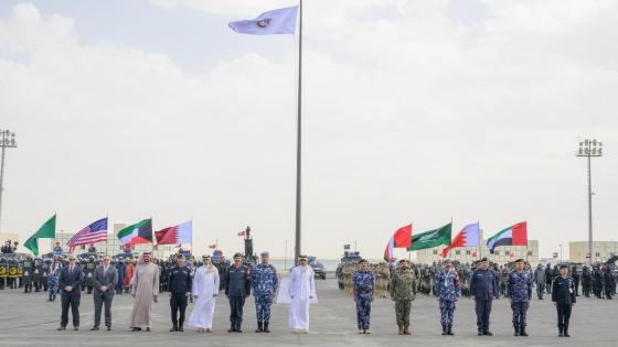 جانب من التمرين