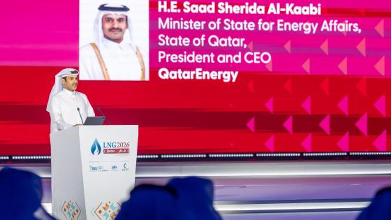 المهندس سعد بن شريدة الكعبي وزير الدولة لشؤون الطاقة