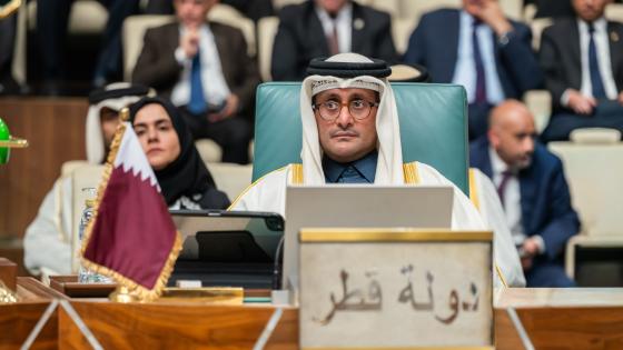 جانب من المشاركة القطرية في الاجتماعات