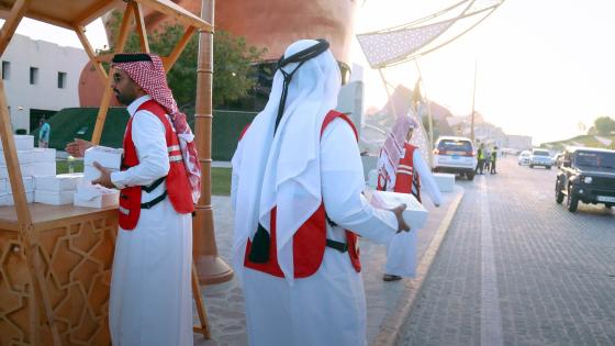 جانب من مبادرة إفطار صائم