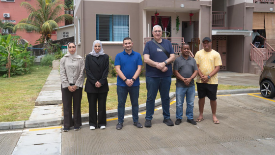 جانب من الزيارة