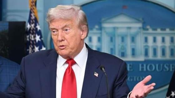 الرئيس الأمريكي دونالد ترامب