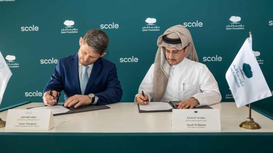 جانب من توقيع الاتفاقية