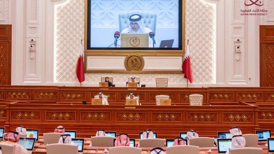 جانب من جلسة الشورى