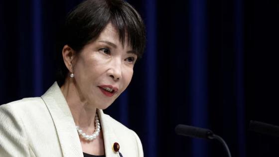 ساناي تاكايشي رئيسة وزراء اليابان